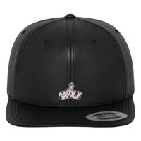 Full leather imitation snapback (6089FL) Vignette