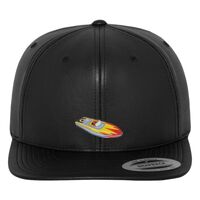 Full leather imitation snapback (6089FL) Vignette
