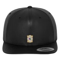 Full leather imitation snapback (6089FL) Vignette