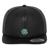 Full leather imitation snapback (6089FL) Vignette