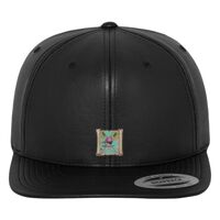 Full leather imitation snapback (6089FL) Vignette