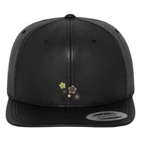 Full leather imitation snapback (6089FL) Vignette
