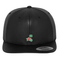 Full leather imitation snapback (6089FL) Vignette