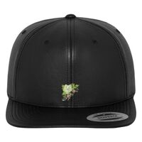Full leather imitation snapback (6089FL) Vignette