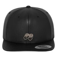 Full leather imitation snapback (6089FL) Vignette