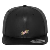 Full leather imitation snapback (6089FL) Vignette