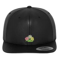Full leather imitation snapback (6089FL) Vignette