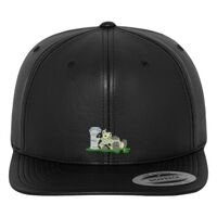 Full leather imitation snapback (6089FL) Vignette