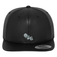 Full leather imitation snapback (6089FL) Vignette