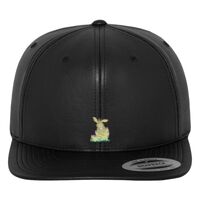 Full leather imitation snapback (6089FL) Vignette