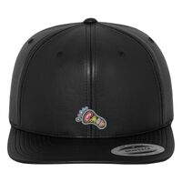 Full leather imitation snapback (6089FL) Vignette