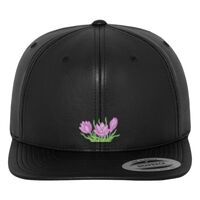 Full leather imitation snapback (6089FL) Vignette