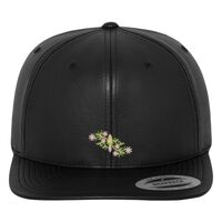 Full leather imitation snapback (6089FL) Vignette