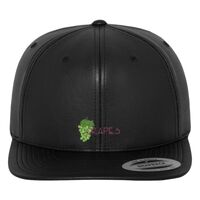 Full leather imitation snapback (6089FL) Vignette