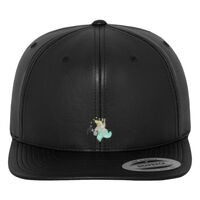Full leather imitation snapback (6089FL) Vignette