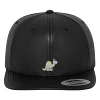 Full leather imitation snapback (6089FL) Vignette