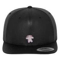 Full leather imitation snapback (6089FL) Vignette