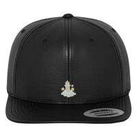 Full leather imitation snapback (6089FL) Vignette