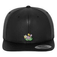Full leather imitation snapback (6089FL) Vignette
