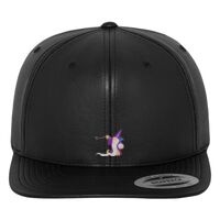 Full leather imitation snapback (6089FL) Vignette