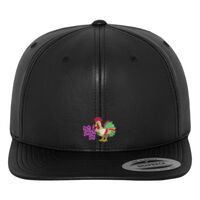 Full leather imitation snapback (6089FL) Vignette