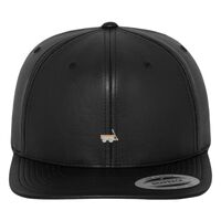 Full leather imitation snapback (6089FL) Vignette