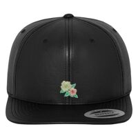 Full leather imitation snapback (6089FL) Vignette