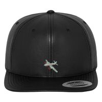 Full leather imitation snapback (6089FL) Vignette