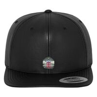 Full leather imitation snapback (6089FL) Vignette