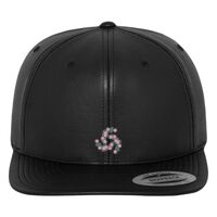 Full leather imitation snapback (6089FL) Vignette