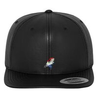Full leather imitation snapback (6089FL) Vignette