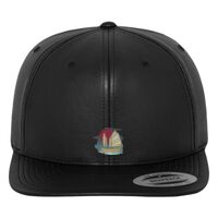 Full leather imitation snapback (6089FL) Vignette