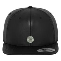 Full leather imitation snapback (6089FL) Vignette