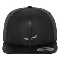 Full leather imitation snapback (6089FL) Vignette