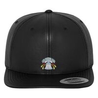 Full leather imitation snapback (6089FL) Vignette