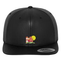 Full leather imitation snapback (6089FL) Vignette