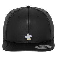Full leather imitation snapback (6089FL) Vignette