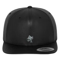 Full leather imitation snapback (6089FL) Vignette