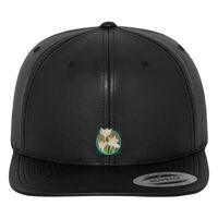 Full leather imitation snapback (6089FL) Vignette