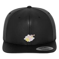 Full leather imitation snapback (6089FL) Vignette