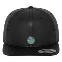 Full leather imitation snapback (6089FL) Vignette