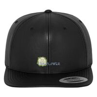 Full leather imitation snapback (6089FL) Vignette