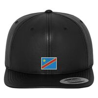 Full leather imitation snapback (6089FL) Vignette