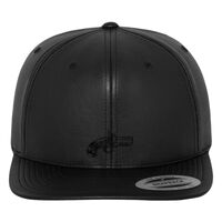 Full leather imitation snapback (6089FL) Vignette