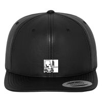 Full leather imitation snapback (6089FL) Vignette