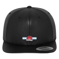 Full leather imitation snapback (6089FL) Vignette