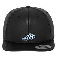 Full leather imitation snapback (6089FL) Vignette
