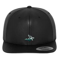 Full leather imitation snapback (6089FL) Vignette