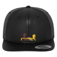 Full leather imitation snapback (6089FL) Vignette