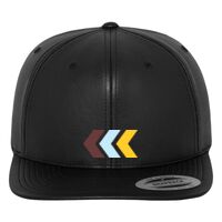 Full leather imitation snapback (6089FL) Vignette